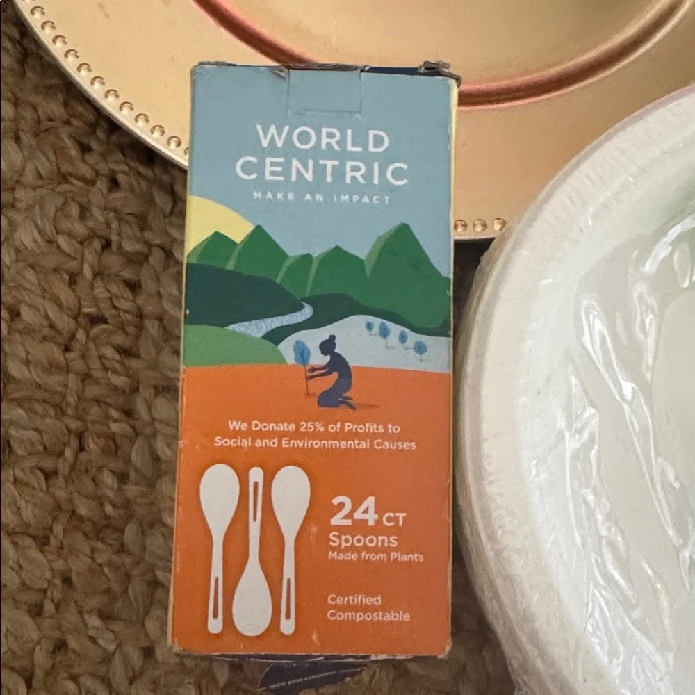 Gold Decorative Plates Simple truth platters spoons bundle